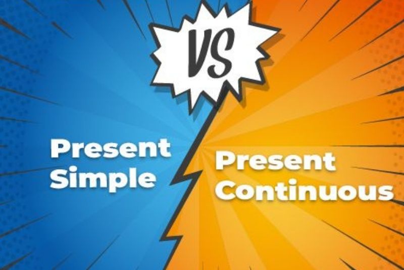 ¿Cuál es la diferencia entre PRESENT SIMPLE y PRESENT CONTINOUS?